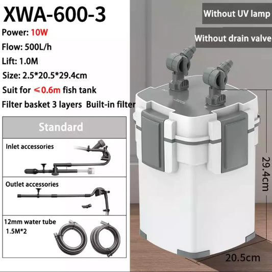 Sunsun XWA Canister Filter Series