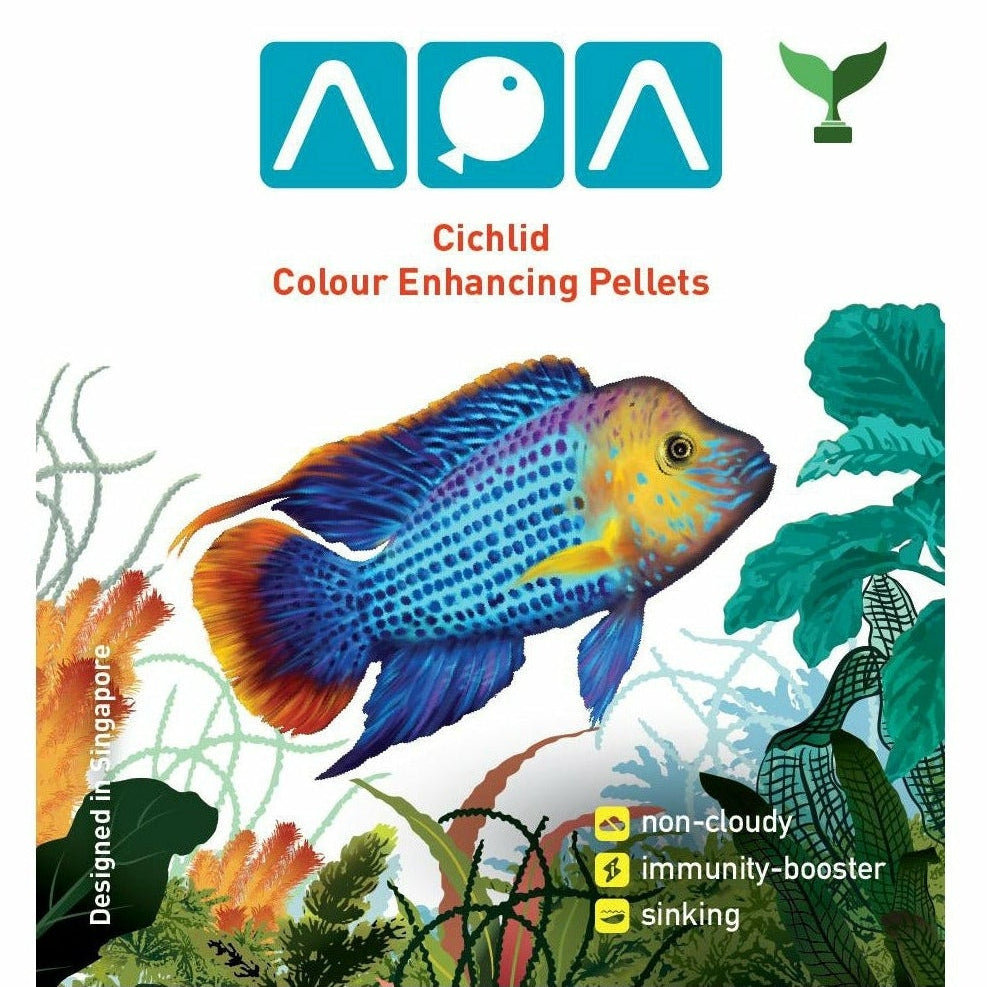 AQA Cichlid Colour Enhancer, 100 Grams
