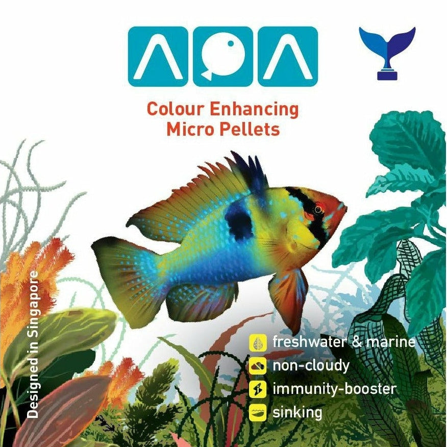 AQA Micro Pellet Colour Enhancing, 50 Grams, Best4pets