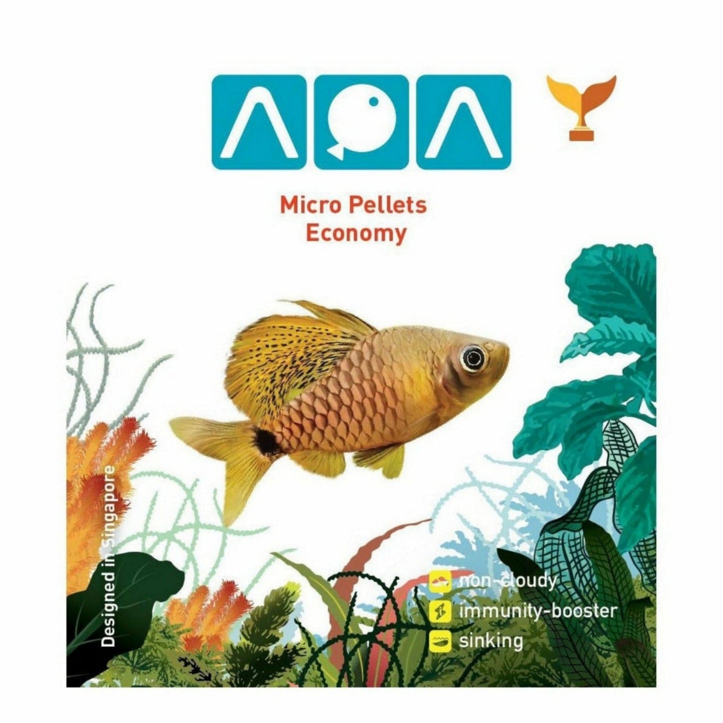 AQA Micro Pellet Economy, 100 Grams, Best4Pets