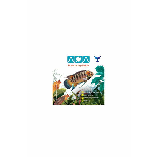 AQA Brineshrimp Flakes, 34 Grams