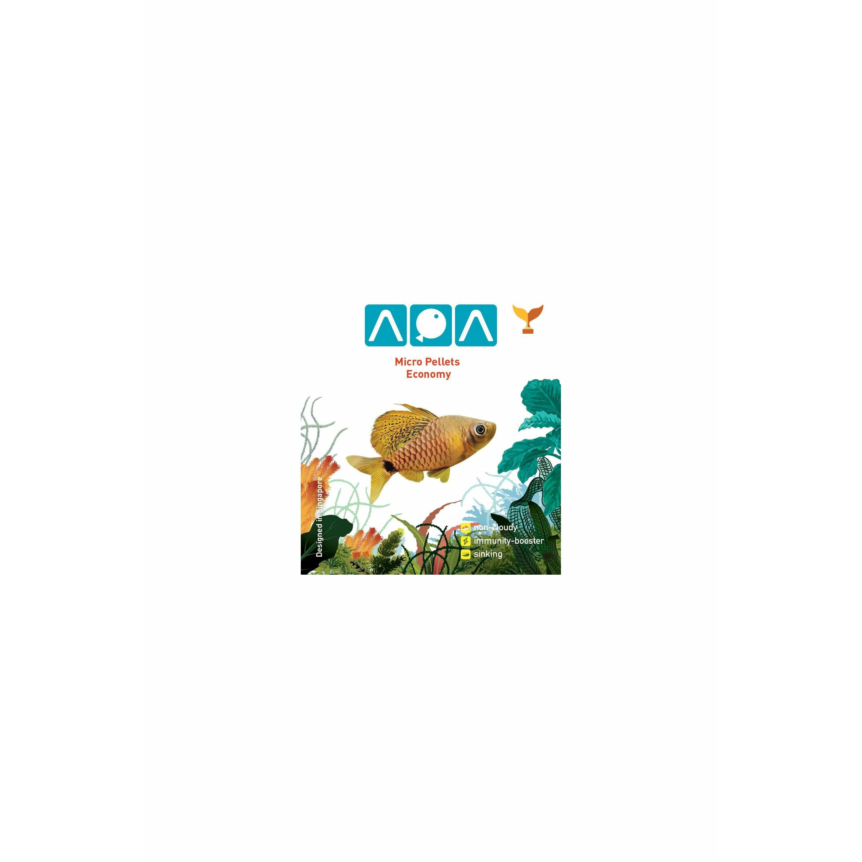 AQA Micro Pellet Economy, 100 Grams, Best4Pets